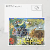 Carte Postale Où irons-nous ? (Devant / Derrière)