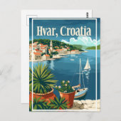 Carte Postale Où la Croatie (Devant / Derrière)