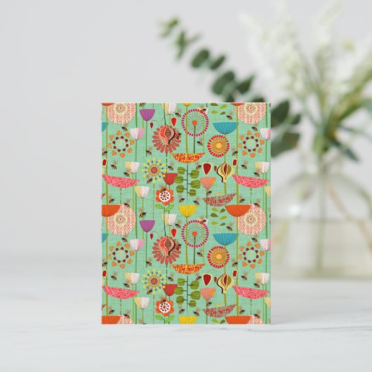 Carte Postale Où les abeilles volent 50 (Debout devant)