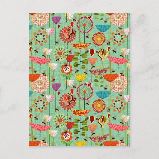 Carte Postale Où les abeilles volent 50 (Devant)