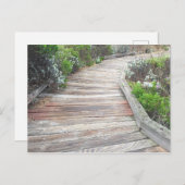 Carte Postale Où mène la route (Devant / Derrière)