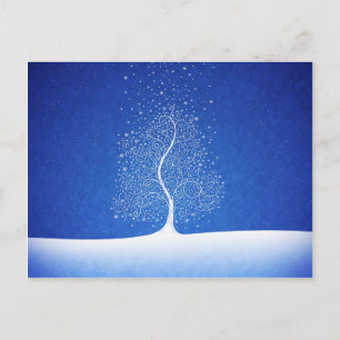 Carte Postale Où naissent les flocons de neige