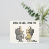 Carte Postale Où sont les monstres | Wild Things (Debout devant)