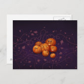Carte Postale Où sont nés les Citrouilles d'Halloween (Devant / Derrière)