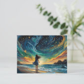 Carte Postale Où vont les rêves (Debout devant)