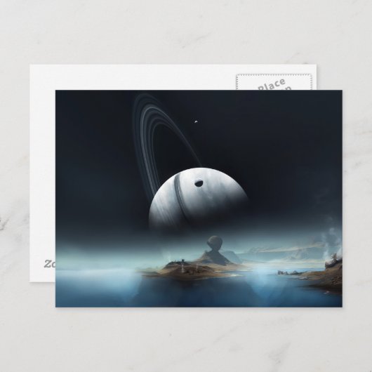 Carte Postale Où Whisper Silent Waters (Devant / Derrière)