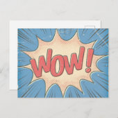 Carte Postale Ouah ! (Devant / Derrière)