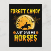 Carte Postale Oubliez Les Bonbons Donnez-Moi Juste Des Idées De  (Devant)