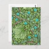 Carte Postale Oubliez-moi-Nots, points d'infini par après Morris (Devant / Derrière)