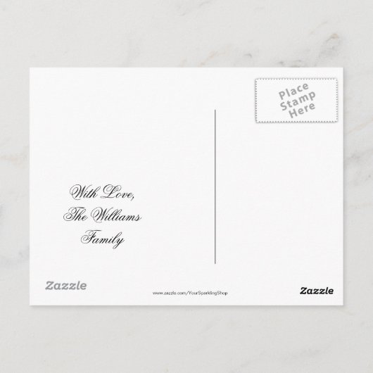 Carte Postale Oubliez-moi-pas mignon Chrétienne rime rime Floral (Dos)