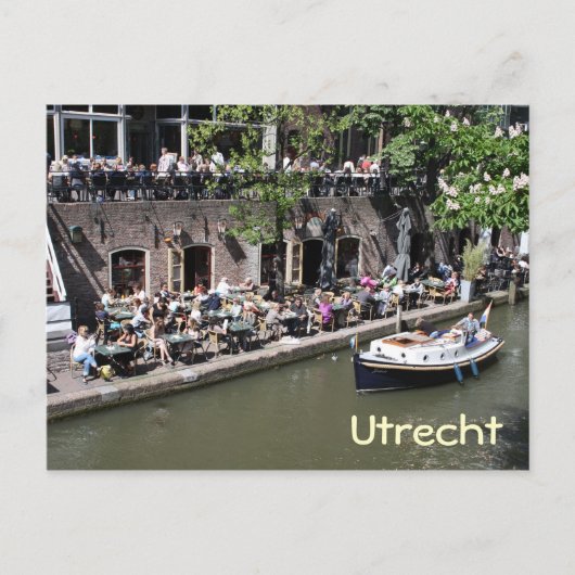 Carte Postale Oude Gracht (Devant)