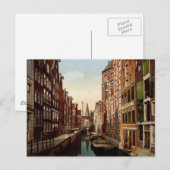 Carte Postale Oudezijds Kolk Amsterdam (Devant / Derrière)