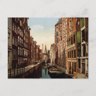 Carte Postale Oudezijds Kolk Amsterdam