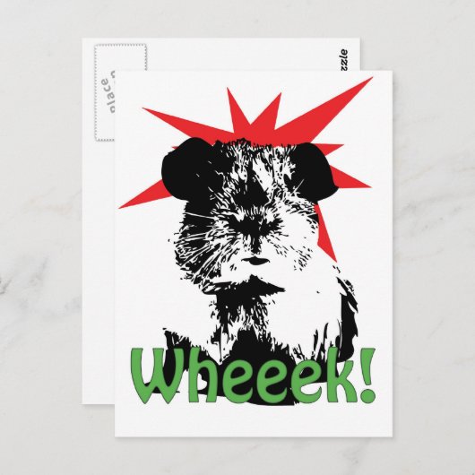 Carte Postale oueek ! (Devant / Derrière)