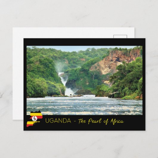 Carte postale ouganda (Devant / Derrière)