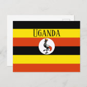 Carte Postale Ouganda (Devant / Derrière)