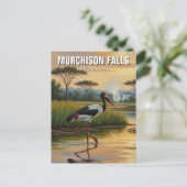 Carte Postale Ouganda Murchison Falls National Park Travel (Debout devant)