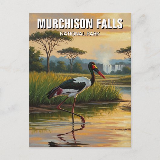 Carte Postale Ouganda Murchison Falls National Park Travel (Devant)