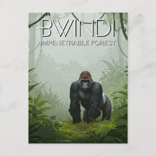 Carte Postale Ouganda Parc national de la Forêt impénétrable de