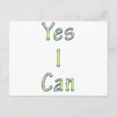 Carte Postale Oui (Devant)