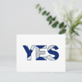 Carte Postale Oui Conception (Debout devant)