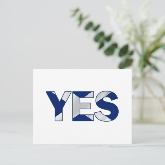 Carte Postale Oui Conception (Debout devant)