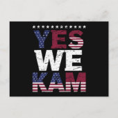 Carte Postale Oui, Kam Dit Citation (Devant)