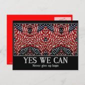 Carte Postale Oui, nous pouvons (Devant / Derrière)