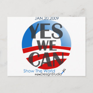 Carte Postale Oui, nous pouvons 2