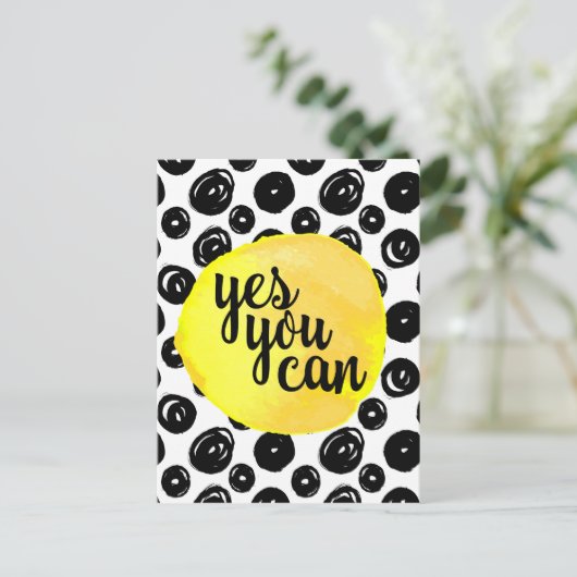 Carte Postale Oui Vous Pouvez Citer (Debout devant)