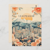 Carte Postale Oulan-Bator Mongolie Voyager (Devant / Derrière)