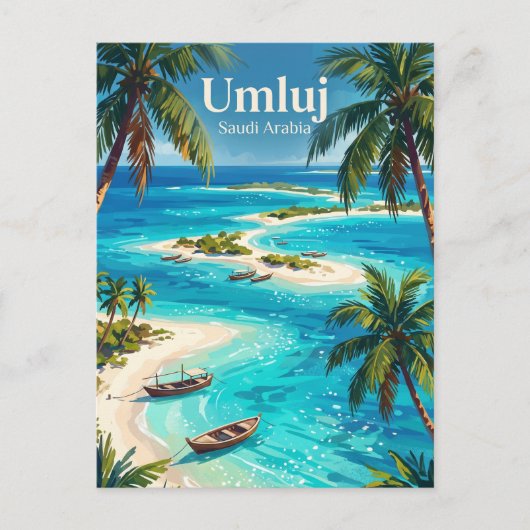 Carte Postale Oumlouj Arabie saoudite (Devant)