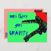 CARTE POSTALE OUPS  (Devant / Derrière)