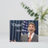 Carte Postale Oups ! - Rick Perry (Debout devant)