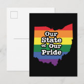 Carte Postale Our State of Our Pride Ohio (Devant / Derrière)