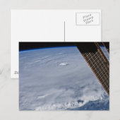 Carte Postale Ouragan (Devant / Derrière)