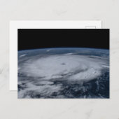 Carte Postale Ouragan Beryl de l'espace (Devant / Derrière)