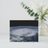 Carte Postale Ouragan Beryl de l'espace (Debout devant)