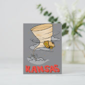 Carte Postale Ouragan du Kansas (Debout devant)