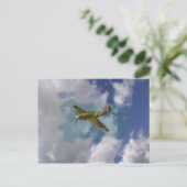 Carte Postale Ouragan Hawker (Debout devant)