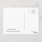 Carte Postale Ouragan Hawker (Dos)