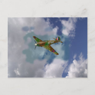 Carte Postale Ouragan Hawker