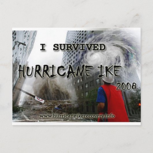 Carte Postale ouragan_ike_collage_chemise_front (Devant)