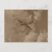 Carte Postale ouragan sépia (Devant)