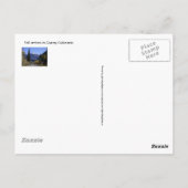 Carte Postale Ouray, Colorado (Dos)