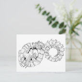 Carte Postale Ourboros Eternity Dragon Coloration (Debout devant)