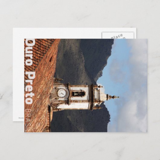 Carte postale Ouro Preto (Devant / Derrière)