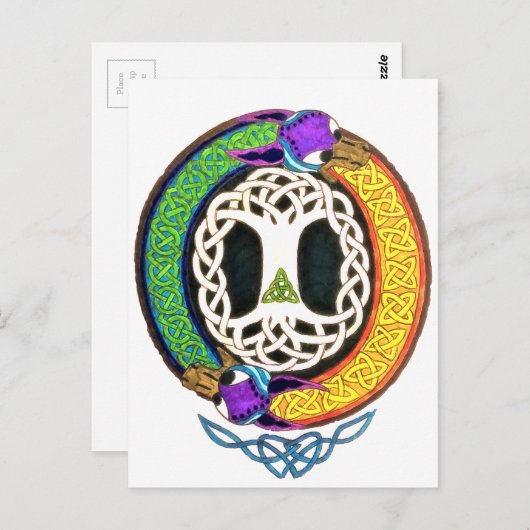 Carte Postale Ouroboros (Devant / Derrière)