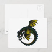 Carte Postale Ouroboros Dragon (Devant / Derrière)