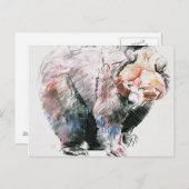 Carte Postale Ours (Devant / Derrière)